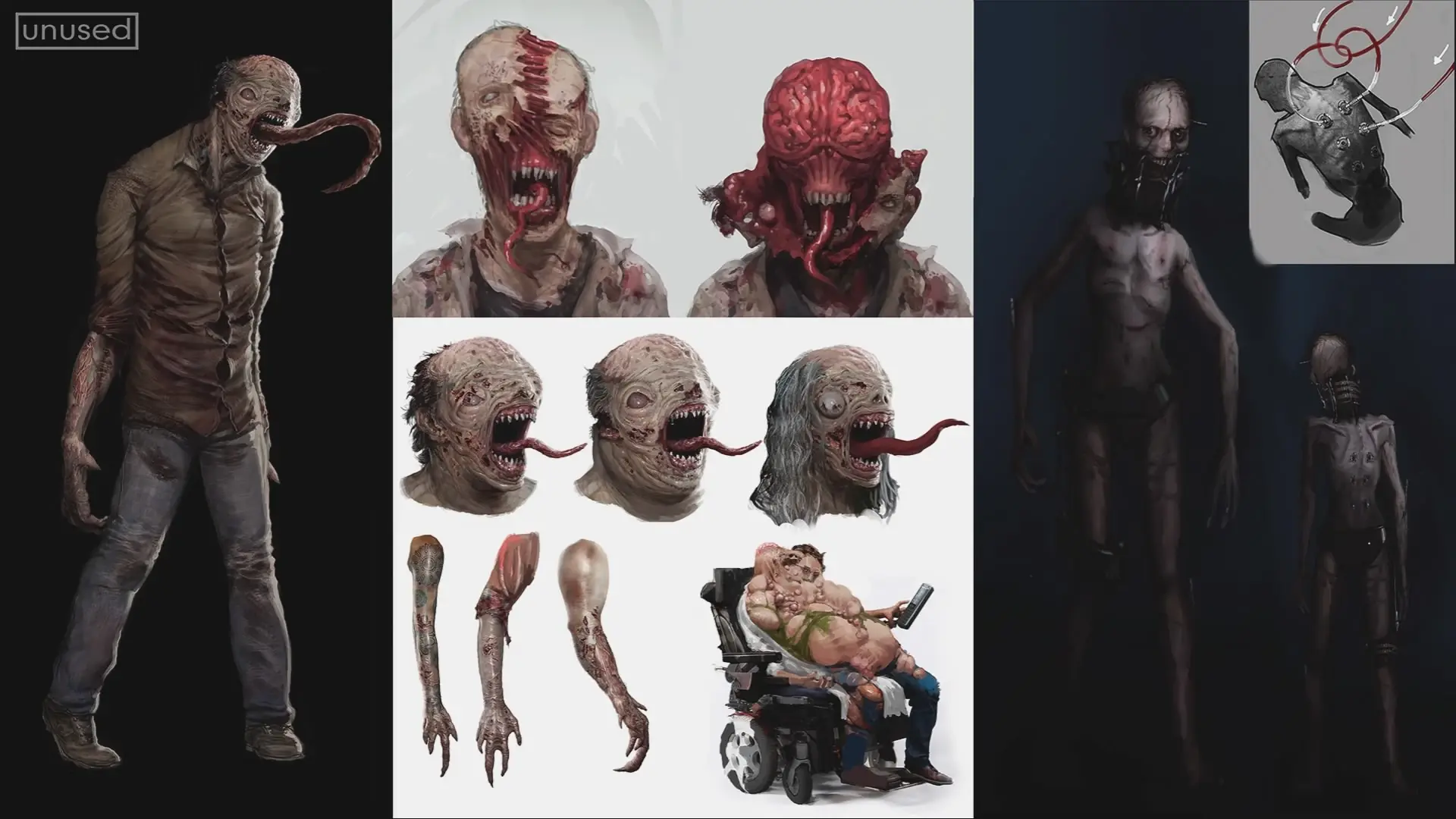 RESIDENT EVIL 2 REMAKE UNUSED MONSTERS